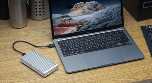 OWC Express 1M2 USB4/Thunderbolt enclosure for NVMe M.2 SSDs - Portable External Storage OWC Express 1M2 USB4/Thunderbolt enclosure for NVMe M.2 SSDs - Portable External Storage